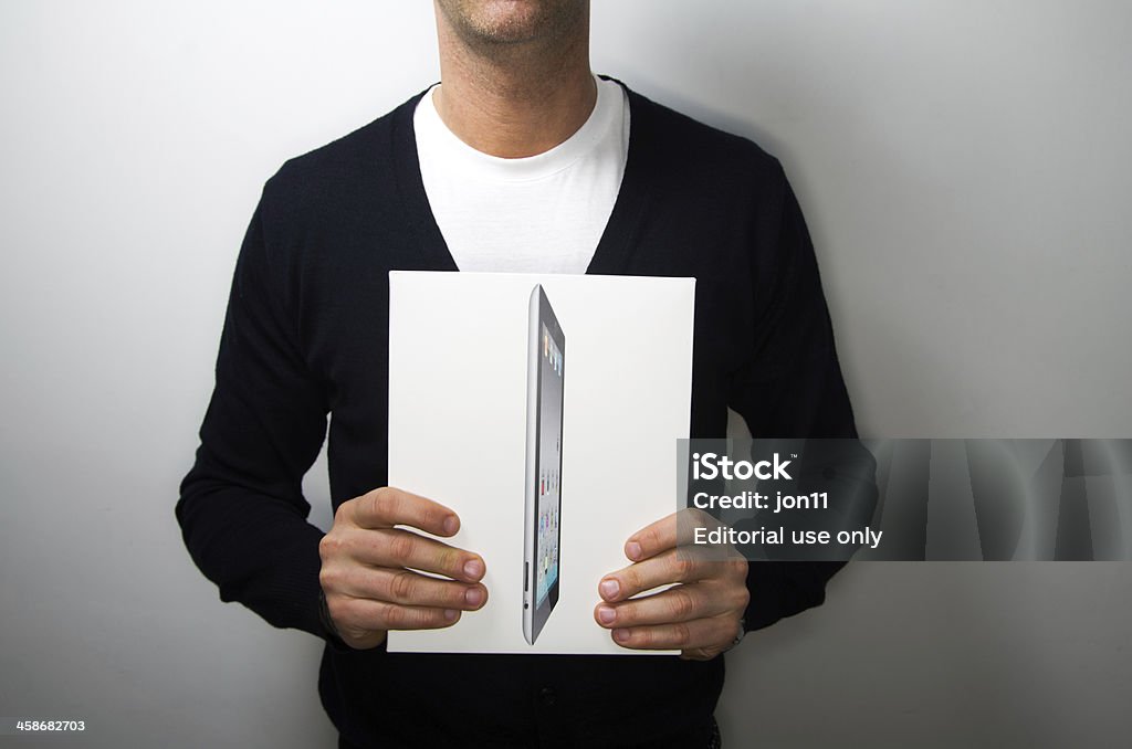 Apple ipad 3 - Foto stock royalty-free di Adulto