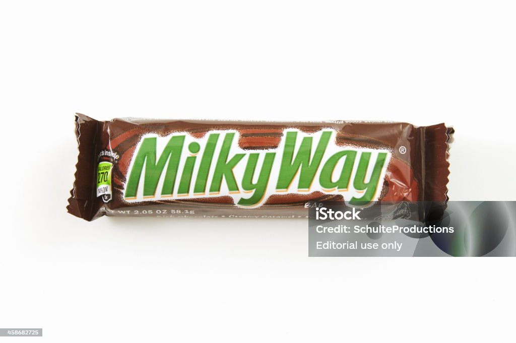 Milchstraße Candy Bar - Lizenzfrei Milky Way - Markenname Stock-Foto