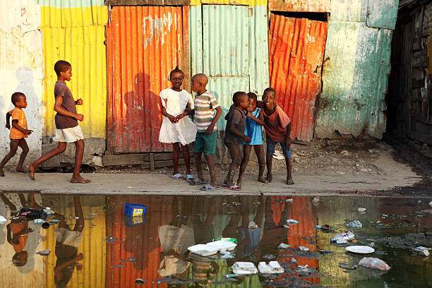 vida após o terremoto, haiti - haiti - fotografias e filmes do acervo