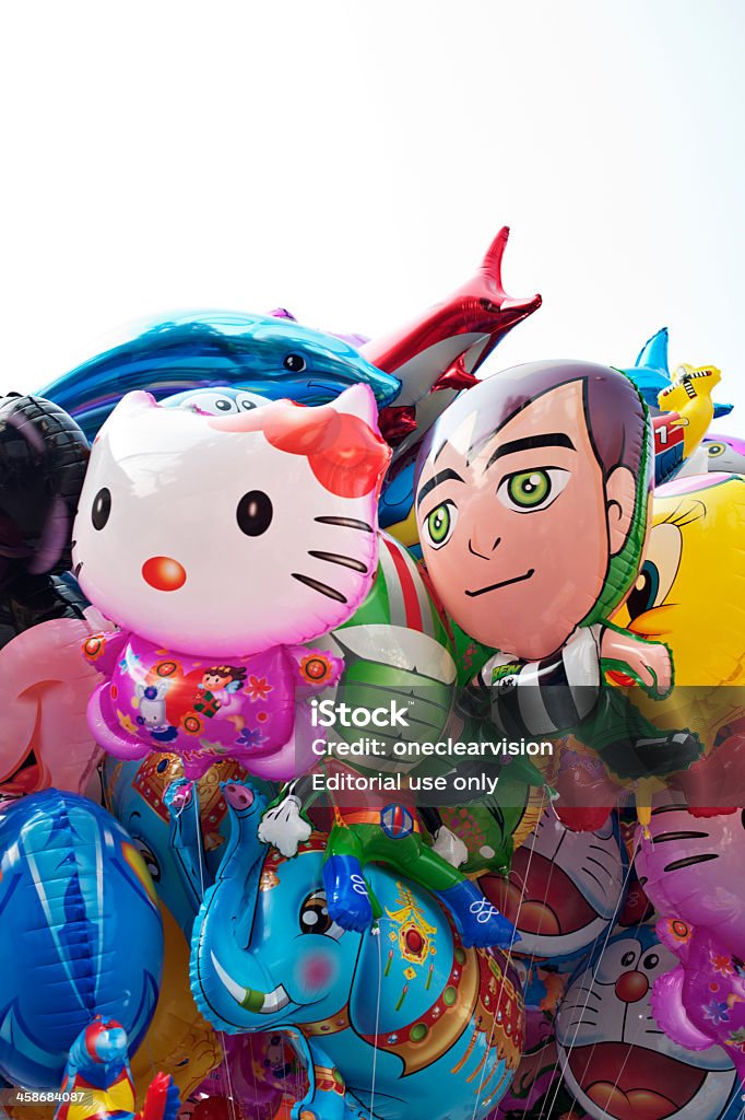 Fun Helium Balloons Stock Photo - Download Image Now - Winnie The Pooh,  Anthropomorphic, Balloon - iStock
