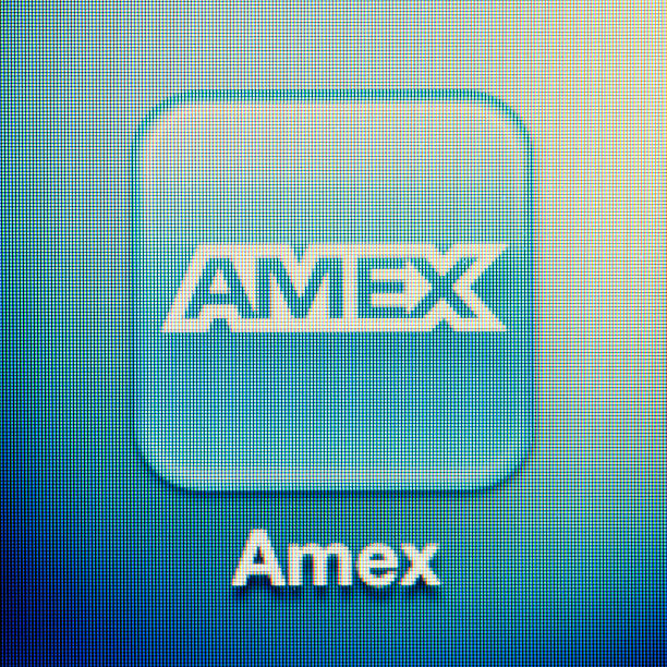 amex - iphone trading stock market finance imagens e fotografias de stock