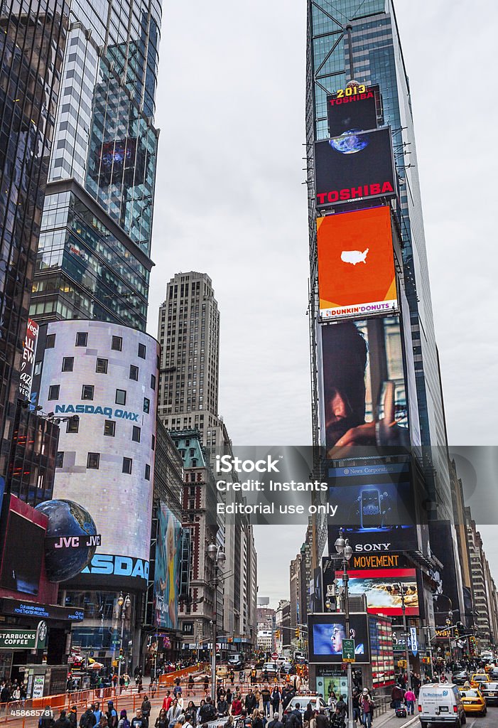 Times Square - Zbiór zdjęć royalty-free (NASDAQ)