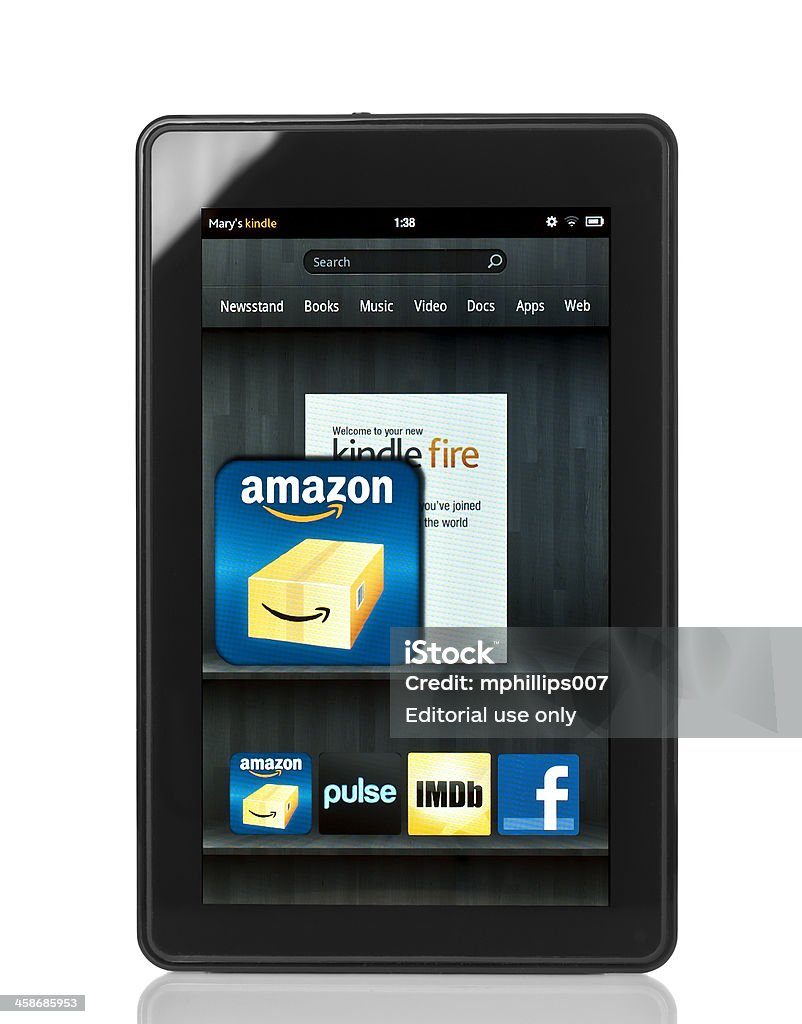 Kindle Fire - Foto stock royalty-free di Amazon.com
