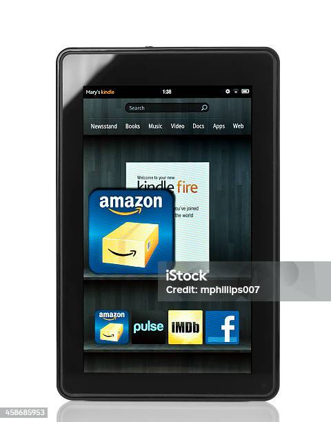 Kindle Fire - Fotografie stock e altre immagini di Amazon.com - Amazon.com, Internet Movie Database, PC Ultramobile