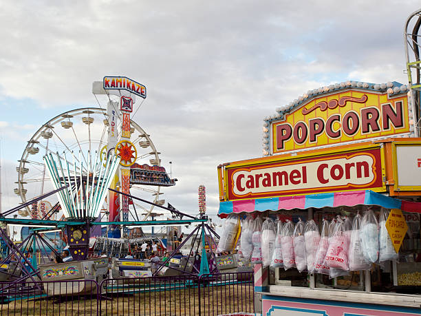 carnival popcorn stand