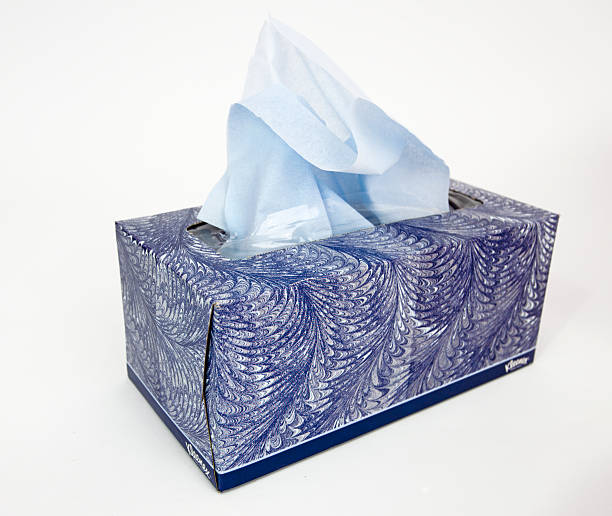 클리넥스 이메일함 - tissue box flu virus kleenex 뉴스 사진 이미지