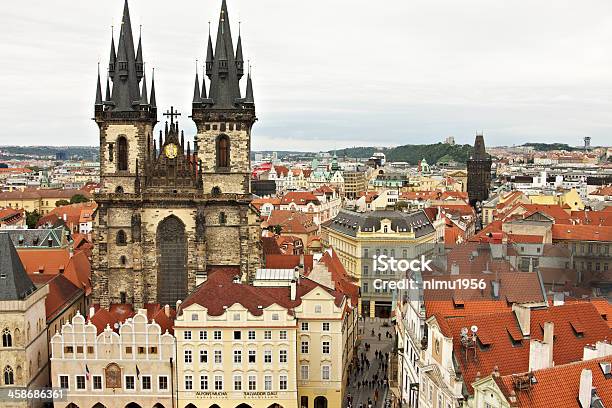 Church Of Our Lady Before Týn Prague Stock Photo - Download Image Now - Antique, Architecture, Bohemia - Czech Republic