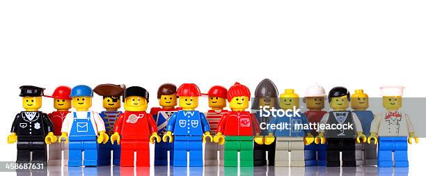 Lego Figures Stock Photo - Download Image Now - People, Figurine, Small