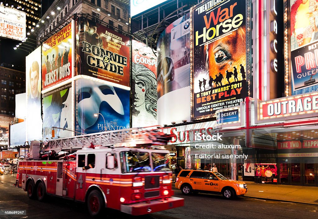 타임스퀘어 뉴욕 - 로열티 프리 간판 스톡 사진