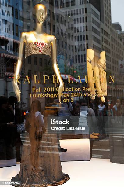 Ralph Lauren Sklep Okna Wyświetlania Nyc - zdjęcia stockowe i więcej obrazów Brązowy - Brązowy, Budynek z zewnątrz, Centrum handlowe