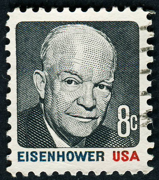 드와이트 d. 아이젠하워 - people postmark dwight eisenhower president of the usa 뉴스 사진 이미지