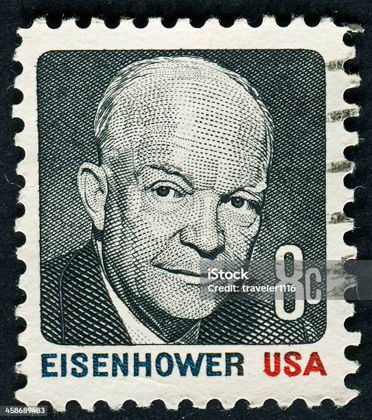 Foto de Dwight D Eisenhower e mais fotos de stock de Dwight Eisenhower - Dwight Eisenhower, Presidente, Adulto