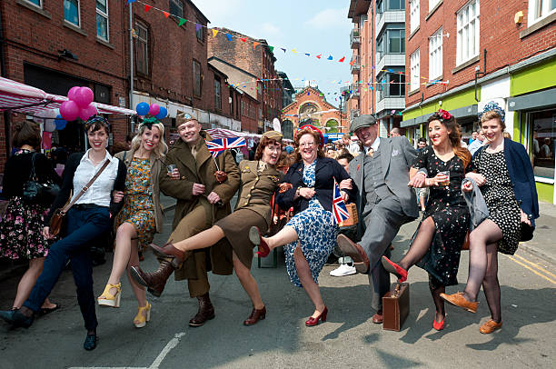 los british en juego - british flag flag british culture old fashioned fotografías e imágenes de stock