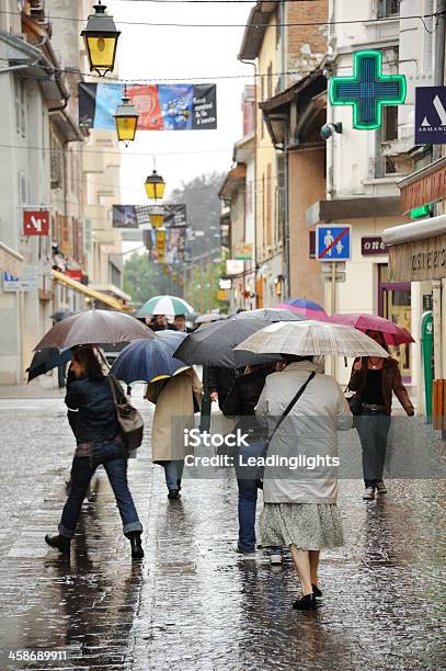 Umbrellas In Annecy Stock Photo - Download Image Now - Annecy, Business, City