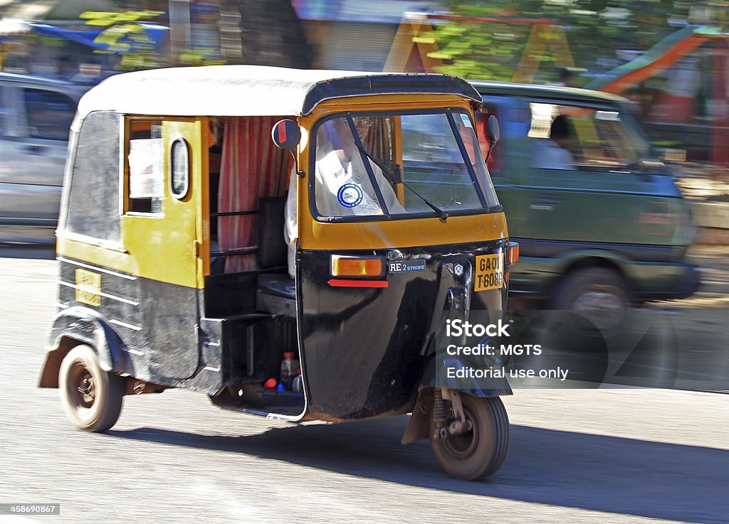 インドの人力車 - 1人のロイヤリティフリーストックフォト