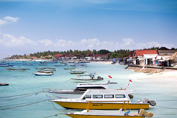 lembongan - nusa lembongan bali island beach imagens e fotografias de stock