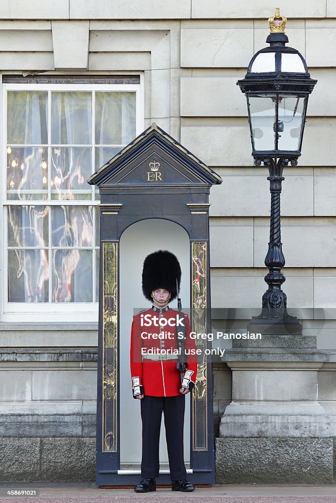 Guarda da Rainha - Foto de stock de Palácio de Buckingham royalty-free