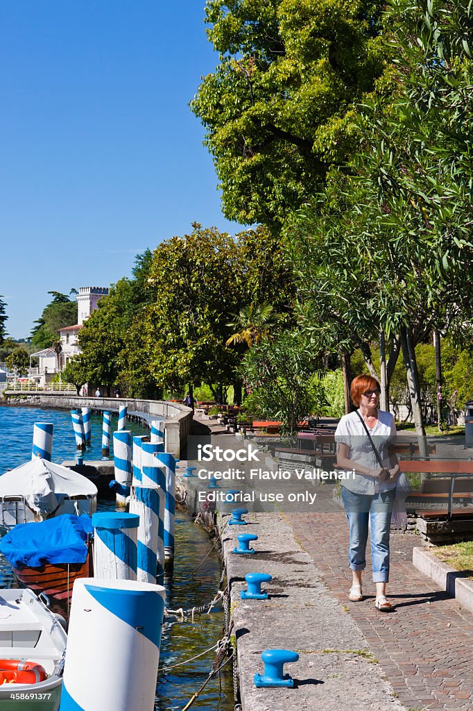 Gardone Riviera Lakeside, Lac de Garde - Photo de Adulte libre de droits