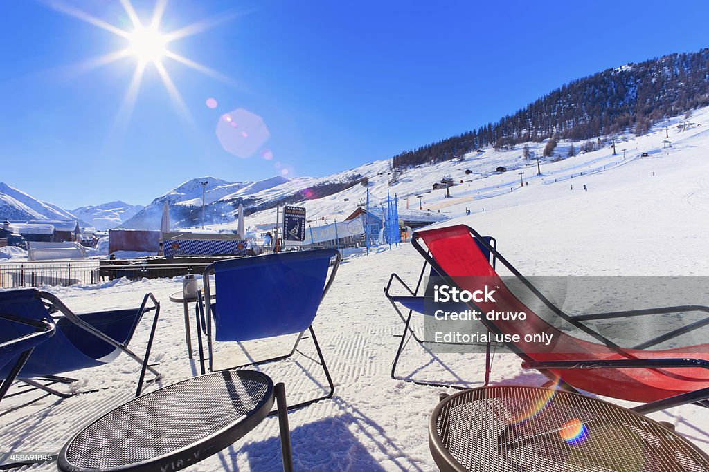 Kurort narciarski - Zbiór zdjęć royalty-free (Alpy)