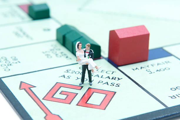 Marriage and Finance stock photo