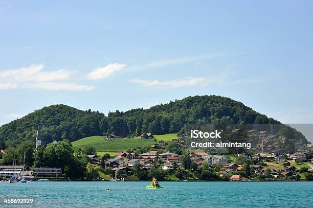 Photo libre de droit de Lac Thun banque d'images et plus d'images libres de droit de Eau - Eau, Europe, Horizontal