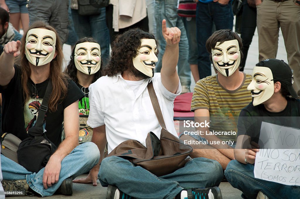 Anonym - Lizenzfrei Internet Stock-Foto
