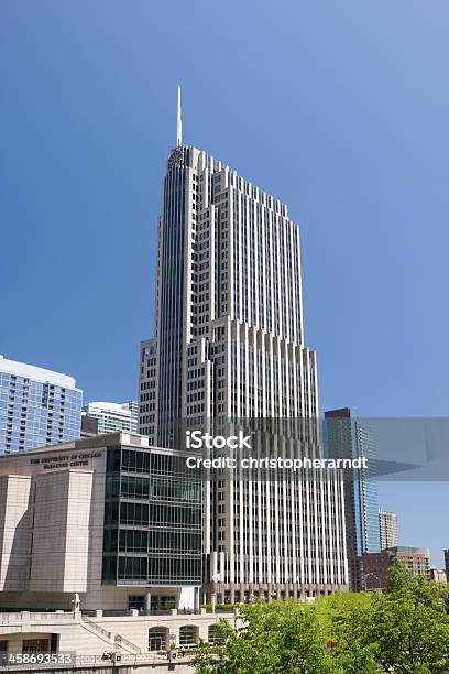 Nbc Tower Em Chicago - Fotografias de stock e mais imagens de NBCUniversal - NBCUniversal, Ao Ar Livre, Arranha-céu