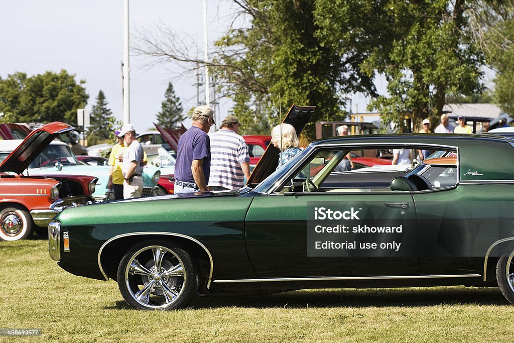 Classic Car Show - 1969 Chevrolet Impala - Foto stock royalty-free di Anno 1969