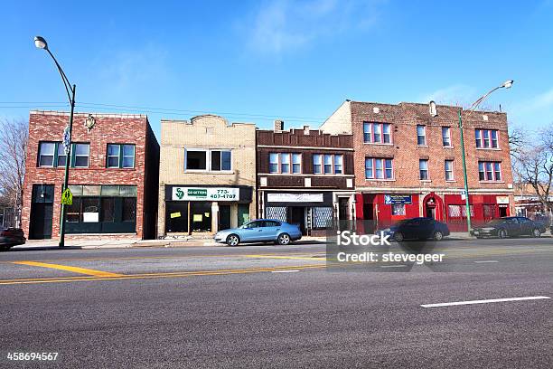 Edifícios Comerciais Eduardiano Cottage Grove Avenue Em Chatham - Fotografias de stock e mais imagens de Ao Ar Livre