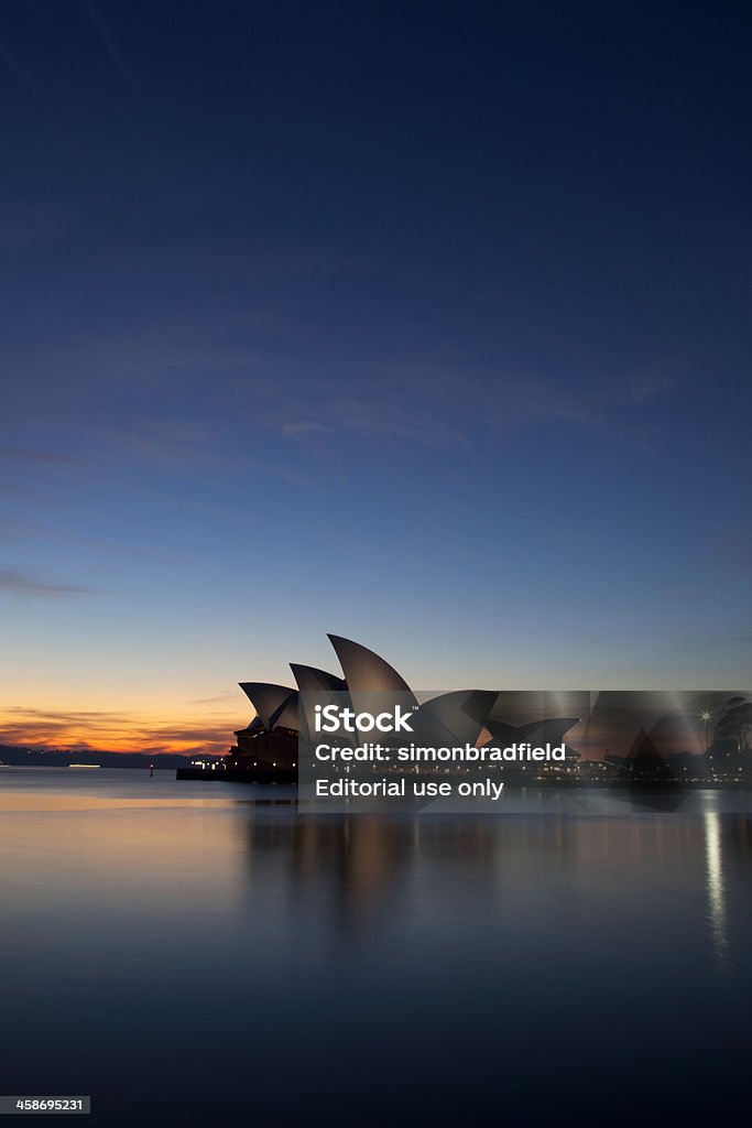 Ópera de Sydney Amanhecer - Royalty-free Sydney Foto de stock