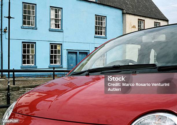 Fiat Cinquecento En Inglaterra Foto de stock y más banco de imágenes de 500 - 500, Azul, Coche