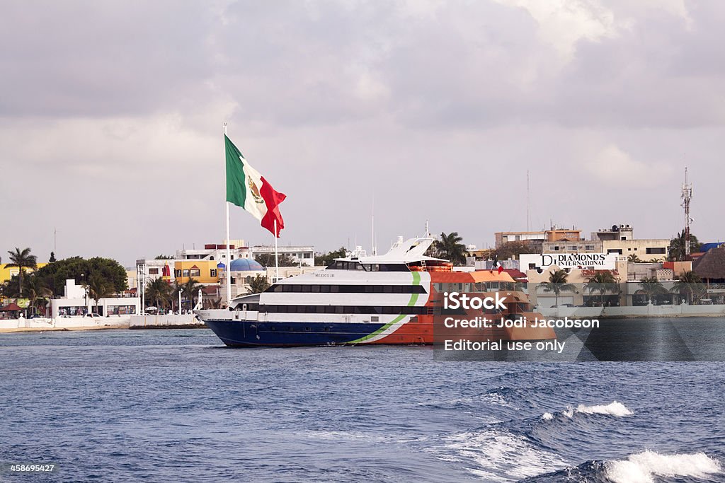 Cozumel, Meksyk promu - Zbiór zdjęć royalty-free (Ameryka Łacińska)