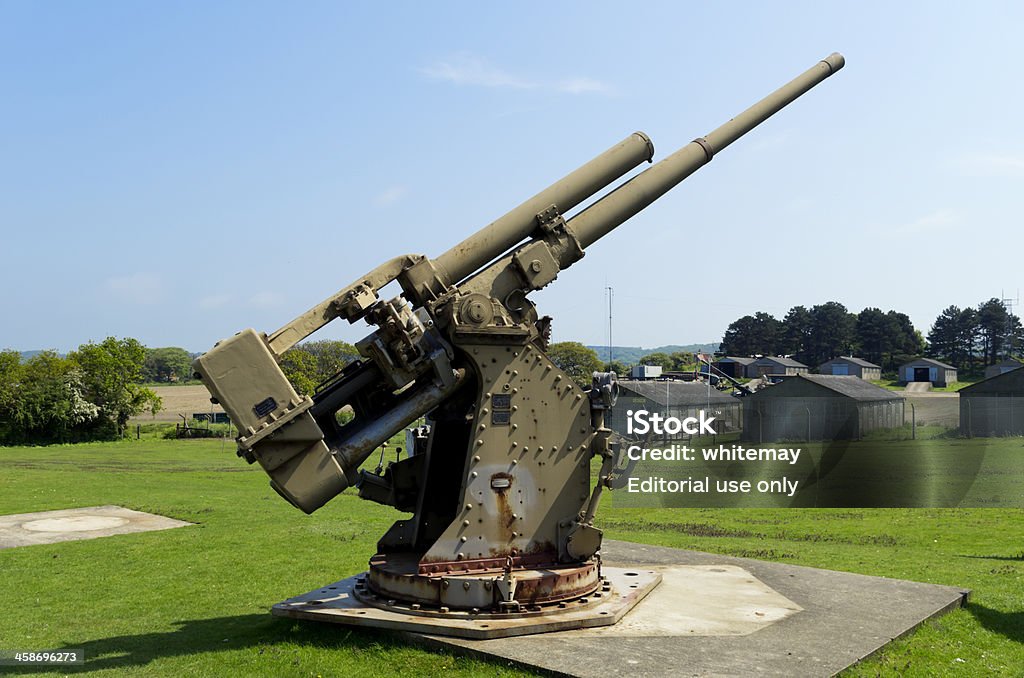 Vickers-Armstrong arma - Foto de stock de Antigo royalty-free