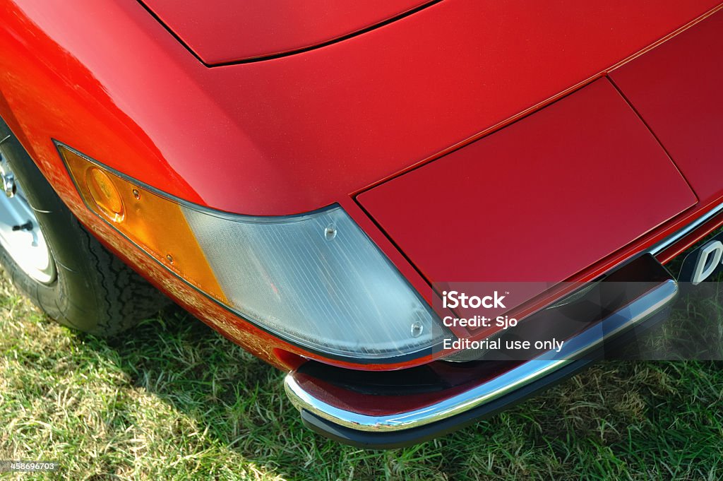 Ferrari 365 GTB Daytona clássico carro desportivo detalhe da frente - Royalty-free Ferrari Foto de stock