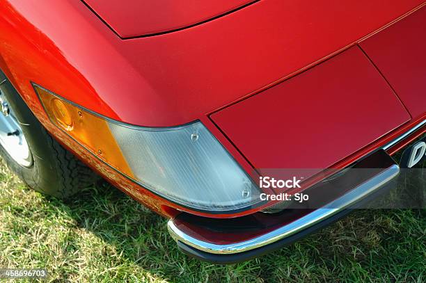 Ferrari 365 Gtb Daytona Clássico Carro Desportivo Detalhe Da Frente - Fotografias de stock e mais imagens de Ferrari