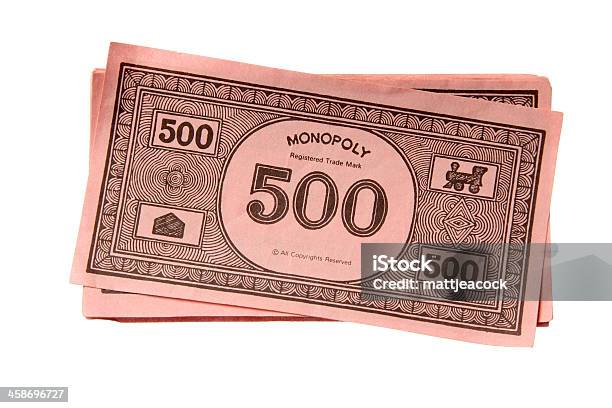 Monopoly Game Money Stock Photo - Download Image Now - Monopoly, Currency, Paper Currency