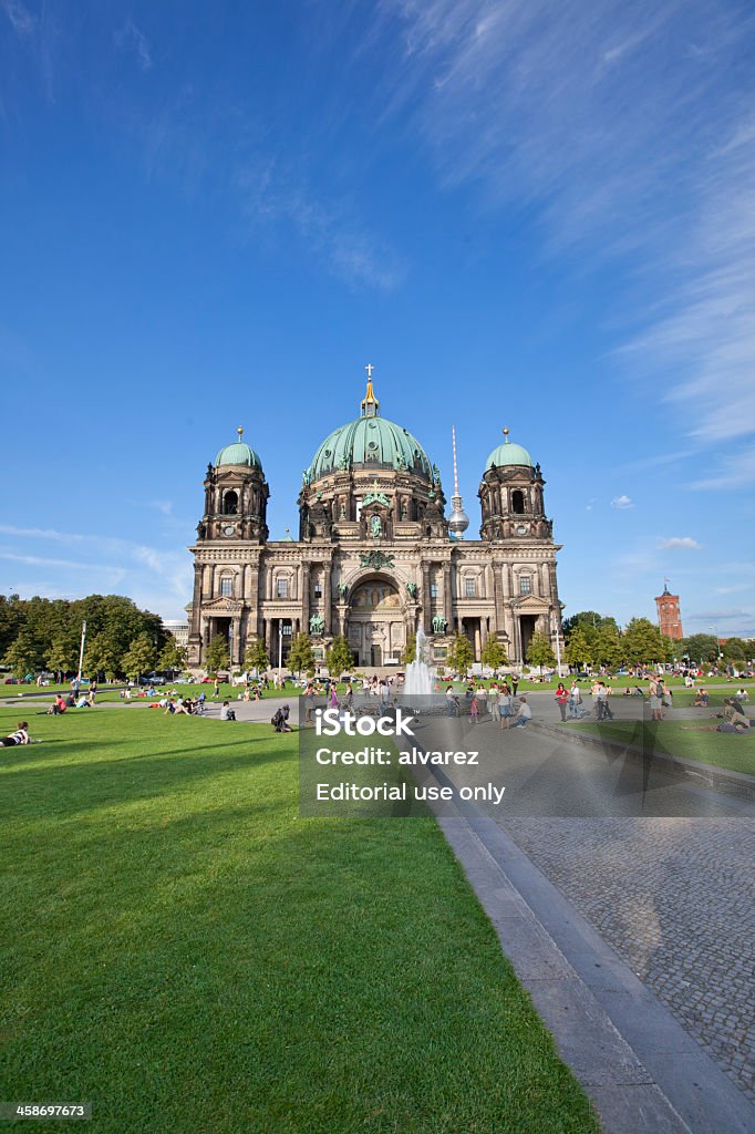 Die Berliner Kathedrale - Lizenzfrei Alexanderplatz Stock-Foto