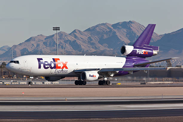 FedEx Express DC-10 stock photo