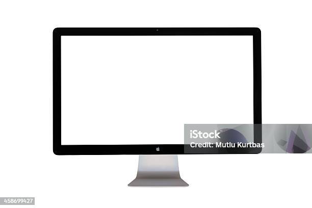 Apple Led Cinema Display Stock Photo - Download Image Now - Blank Screen, Computer Monitor, Liquid-Crystal Display