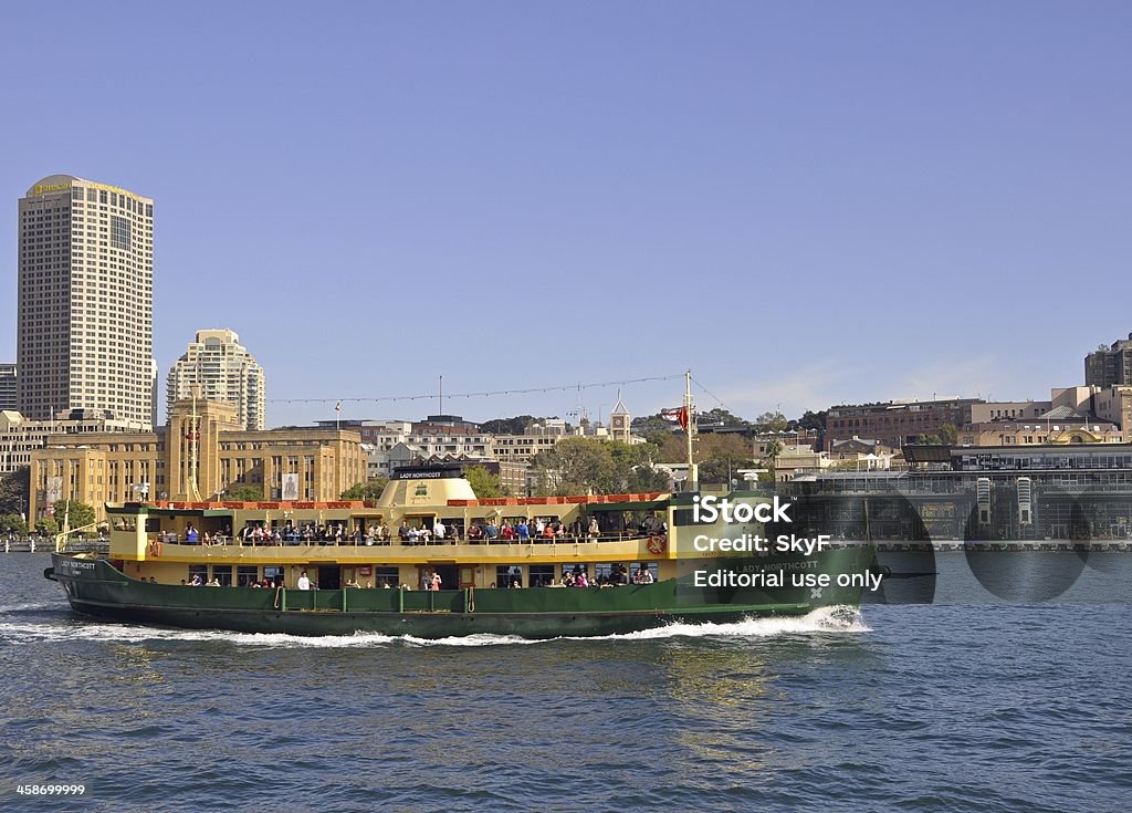 Traghetto del porto di Sydney - Foto stock royalty-free di Ambientazione esterna