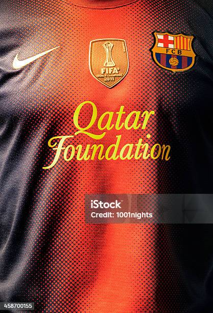 Fc Barcelonatshirt Stockfoto und mehr Bilder von Barcelona FC - Barcelona FC, T-Shirt, Fußball