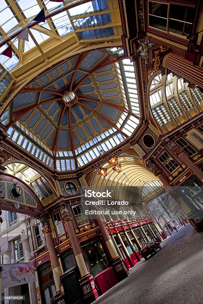 Mercado Leadenhall no centro de Londres - Royalty-free Abstrato Foto de stock