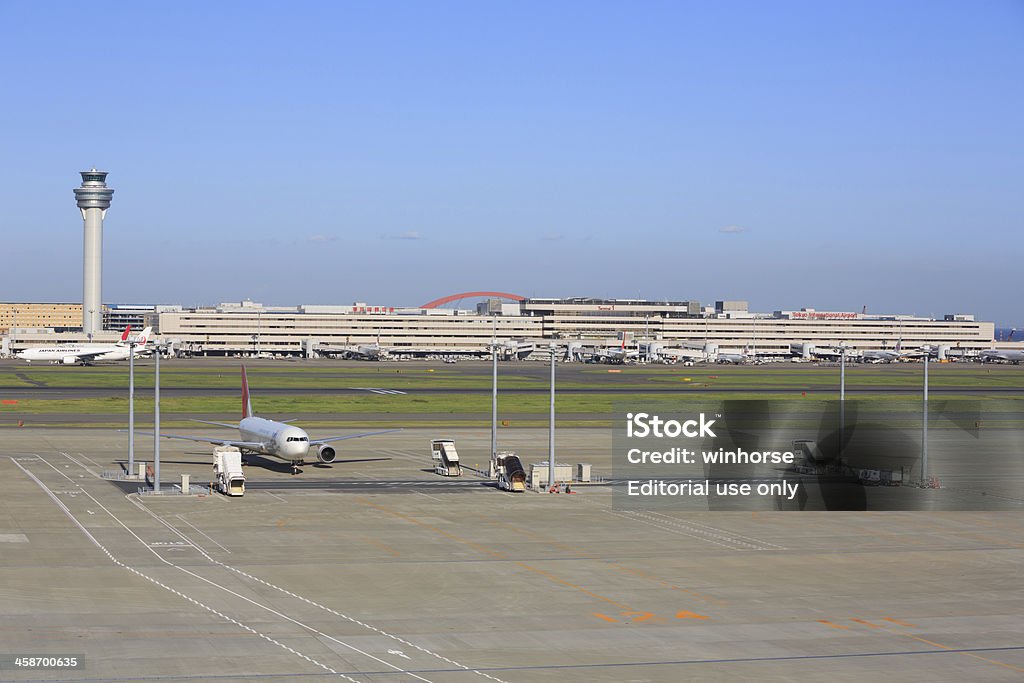 Tokyo International Airport in Japan - Zbiór zdjęć royalty-free (Azja)