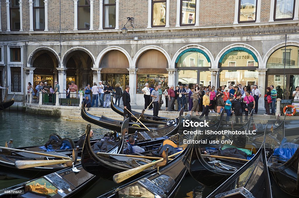 Gondeln in Venedig - Lizenzfrei Fotografie Stock-Foto