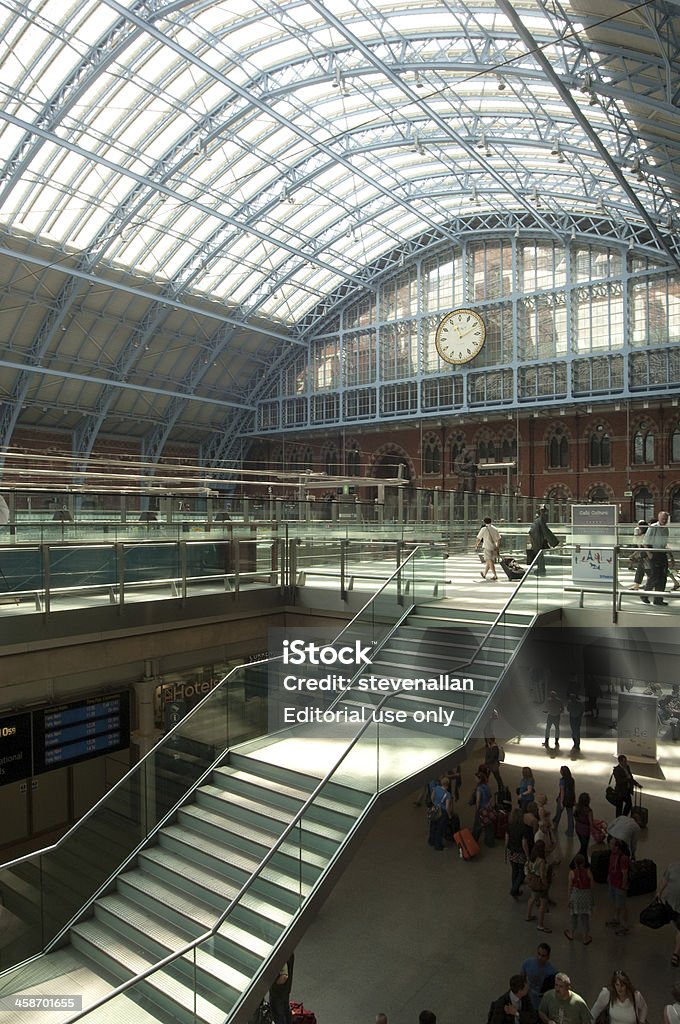 Estação St. Pancras - Royalty-free Arquitetura Foto de stock
