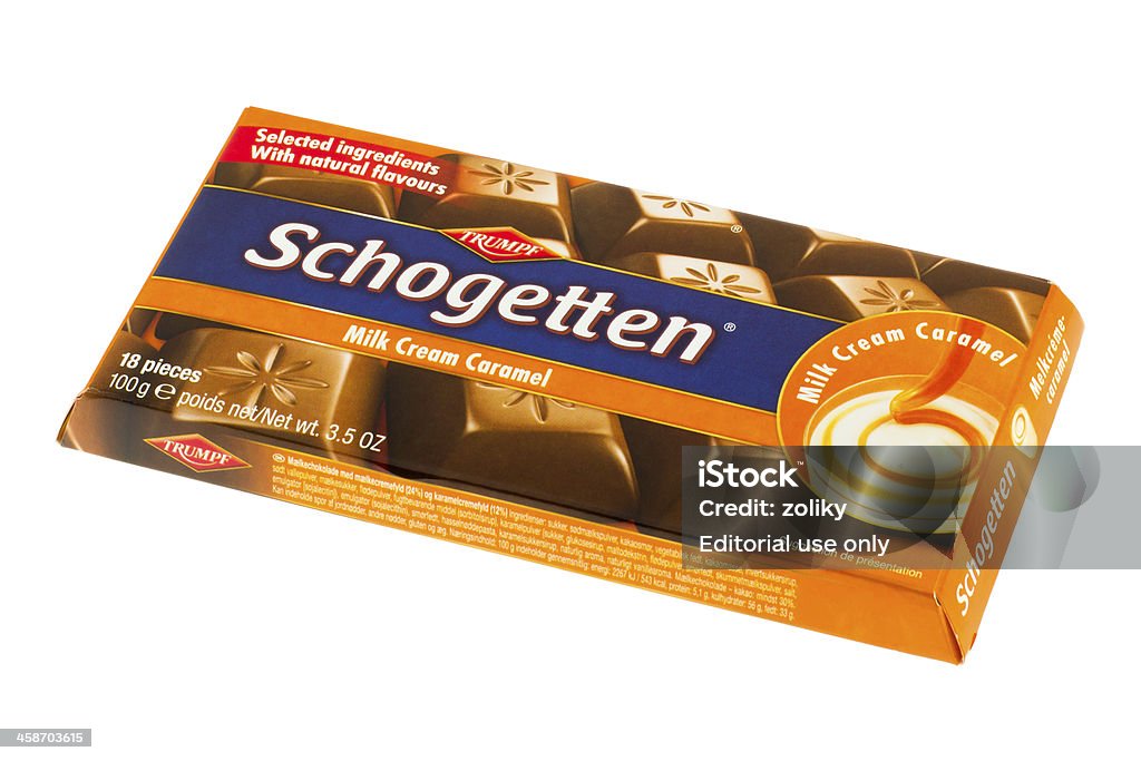 Trump Schogetten Chocolate Stock Photo - Download Image Now - Chocolate,  Cut Out, Food and Drink - iStock