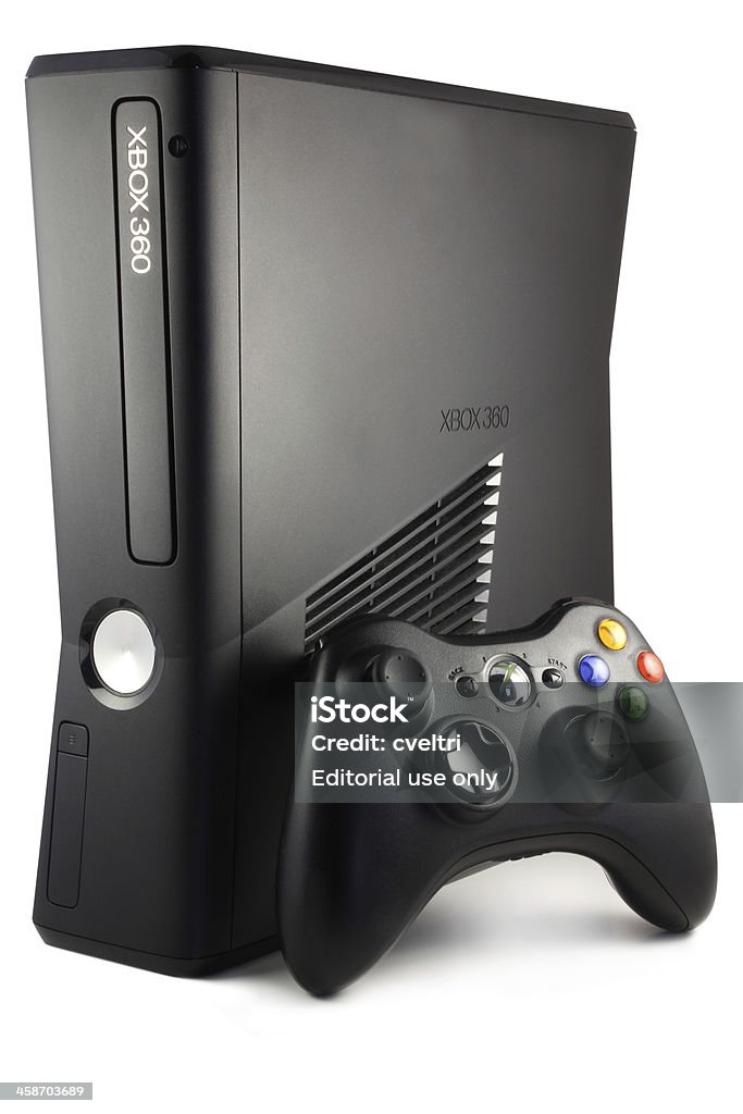 Microsoft Xbox 360 consola de jogos - Royalty-free Controlo Foto de stock