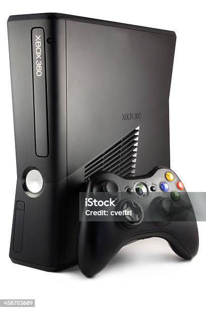 Microsoft Xbox 360 Consola De Jogos - Fotografias de stock e mais imagens de Controlo - Controlo, Brinquedo, Comunicação