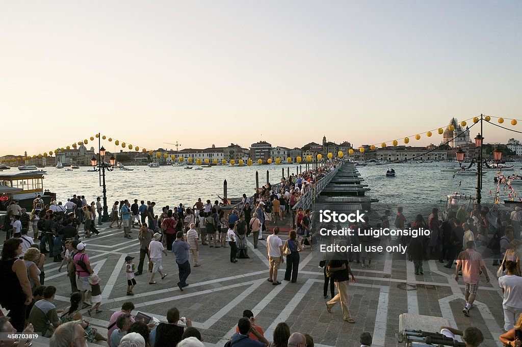 Festival of the Redeemer, Venedig, Italien - Lizenzfrei Bauwerk Stock-Foto