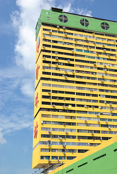 народный парк апартаменты, сингапур - peoples park стоковые фото и изображения